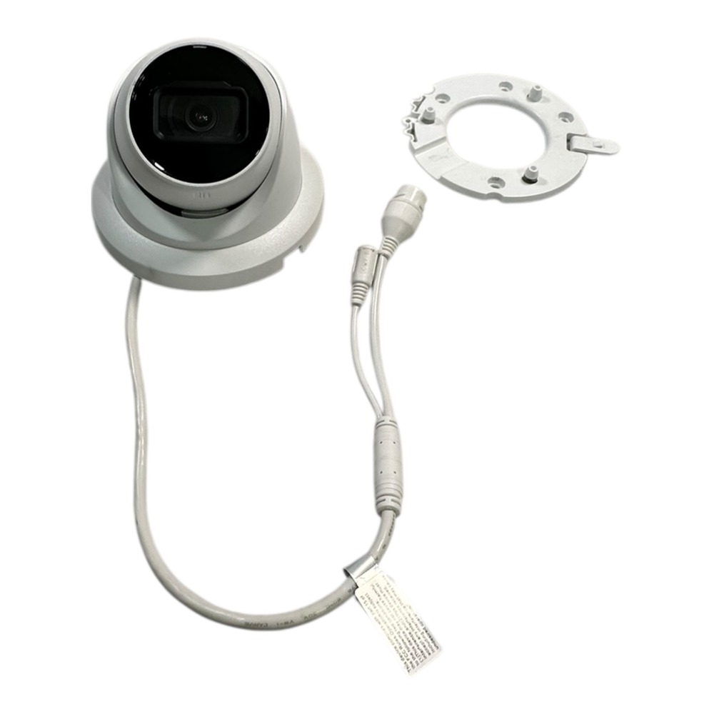 Security Surveillance Dome Camera with Mounting Bracket White‎ CCTV System